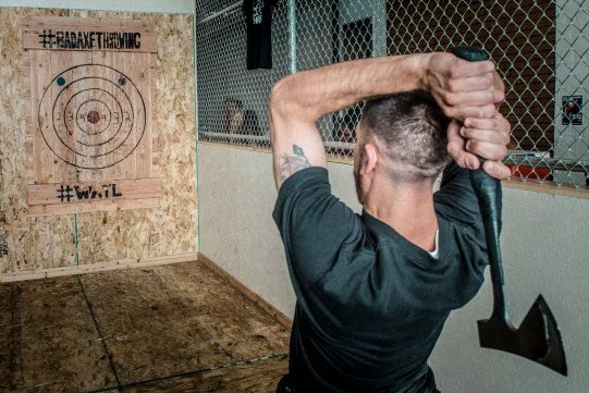 Axe Throwing 1 Night Package